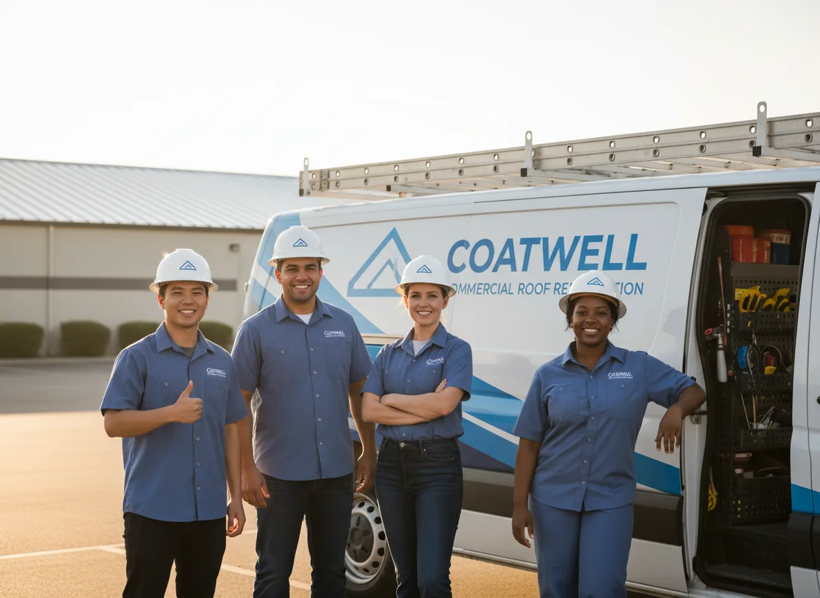 Commercial roof coating company in Funston, GA